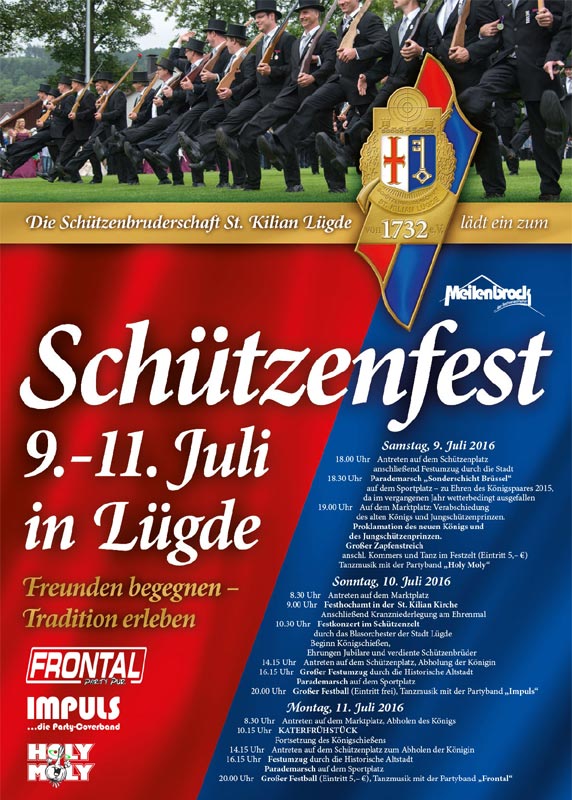 Plakat Schuetzenfest 2016